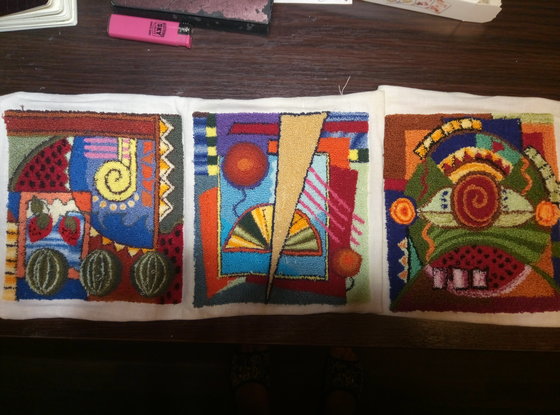 Работа «абстракция на кухню»