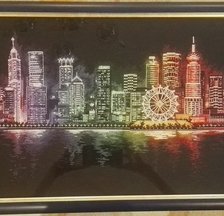 Работа «Ночной город»