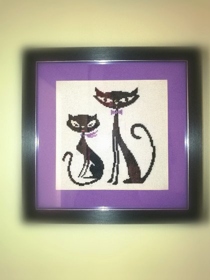 Работа «Пара котов»