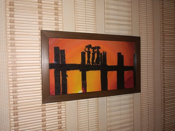 Работа «Африканский закат»