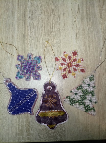 Работа «новогоднее украшение»