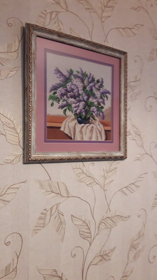 Работа «Сирень»