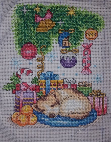 Работа «Новогодний подарок»