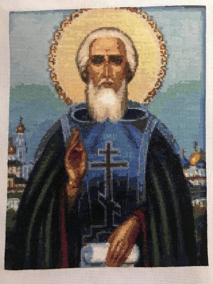 Работа «Сергий Радонежский»