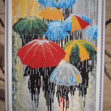 Работа «Зонтики»