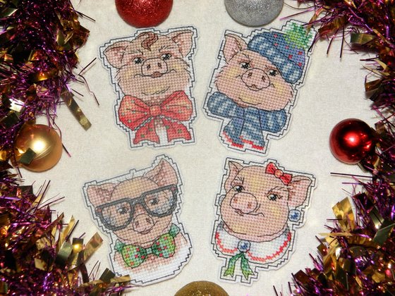 Работа «Магнитики хрюшки 1»