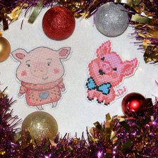 Работа «Магнитики хрюшки 2»