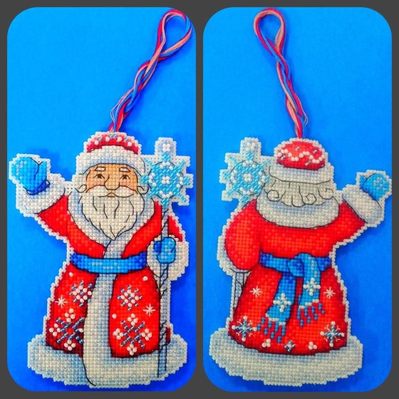 Работа «Дед Мороз от Жар-птицы)»