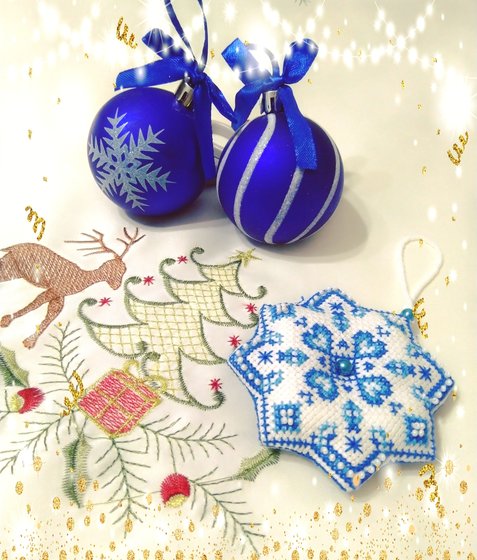 Работа «Снежинка от Zengana»