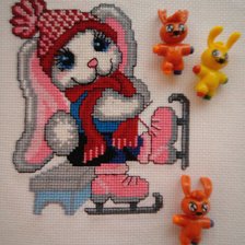 Работа «"Зайка Алисия" от Искусница»