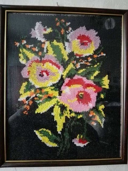 Работа «С бисерами»