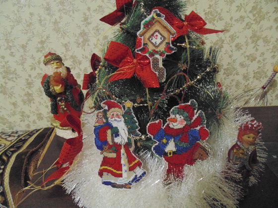 Работа «Игрушки на ёлку»