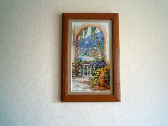 Работа «Вид с терассы»