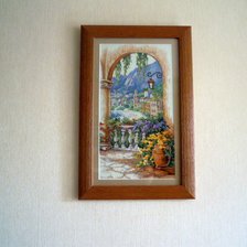 Работа «Вид с терассы»