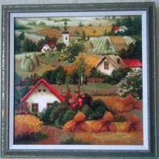 Работа «Сербский пейзаж»