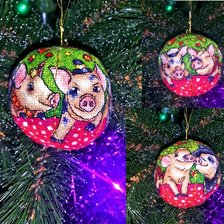 Работа «Новогодний шар»