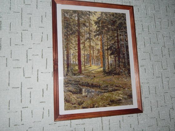 Работа «Шишкин лес»