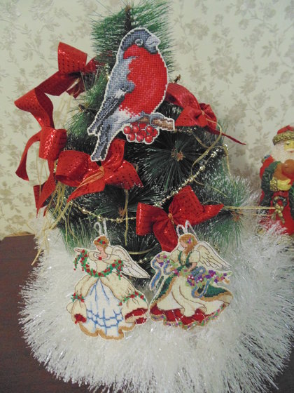 Работа «Ёлочные игрушки»