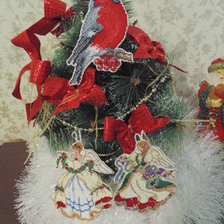 Работа «Ёлочные игрушки»