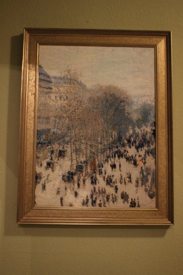 Работа «"Бульвар капуцинок" Клод Моне»