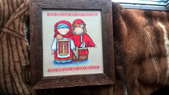 Работа «Купчиха и богач»