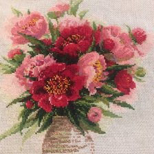 Работа «Пионы»