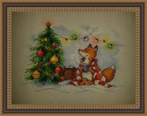 Работа «Свет новогоднего тепла»