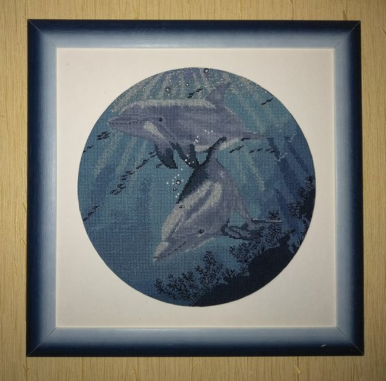 Работа «Дельфины»