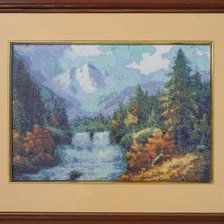 Работа «Горный пейзаж»