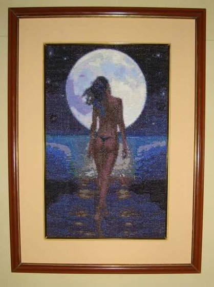 Работа «Лунная ночь»