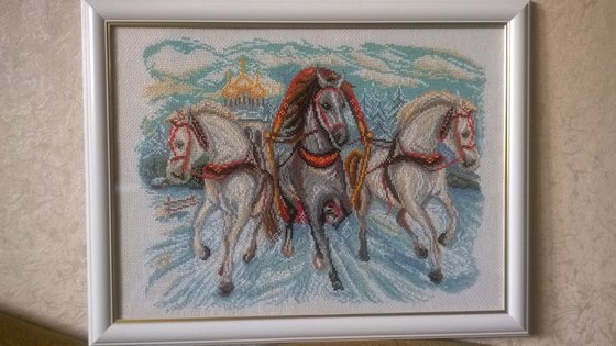 Работа «"Тройка лошадей"»