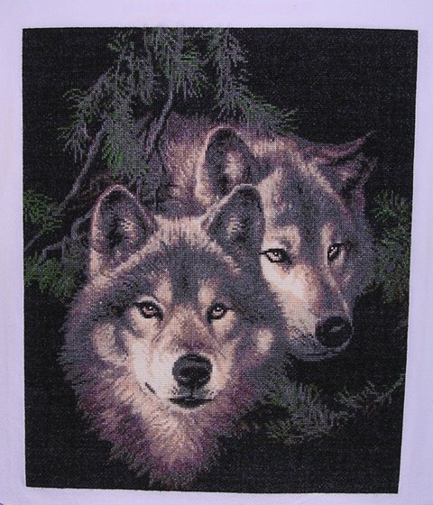 Работа «ДВА ВОЛКА»