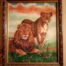 Работа «Львы»