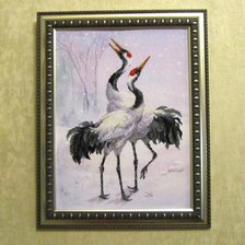 Работа «Журавли»