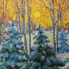 Работа «Зимний пейзаж»