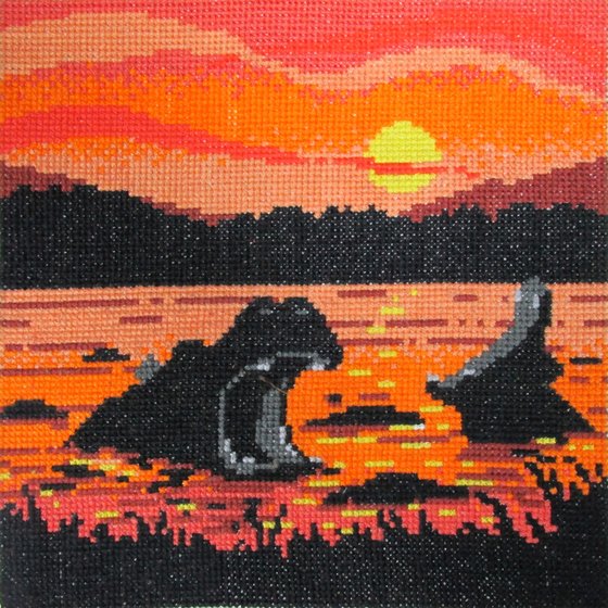 Работа «Африканский бегемот»