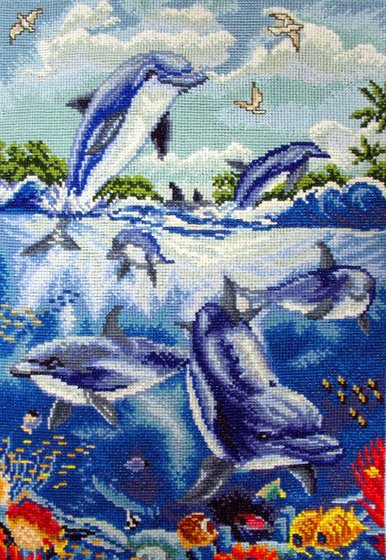 Работа «Дельфины»