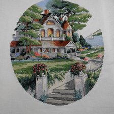 Работа «Викторианский домик.Набор от Сlassic Design»