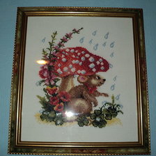 Работа «под грибом»