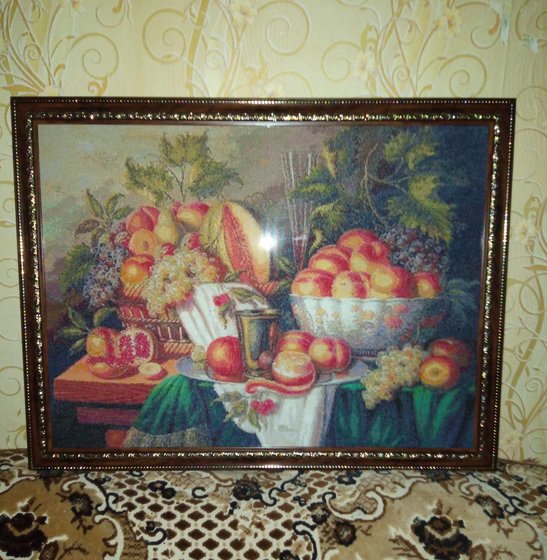 Работа «Натюрморт в старинном стиле»