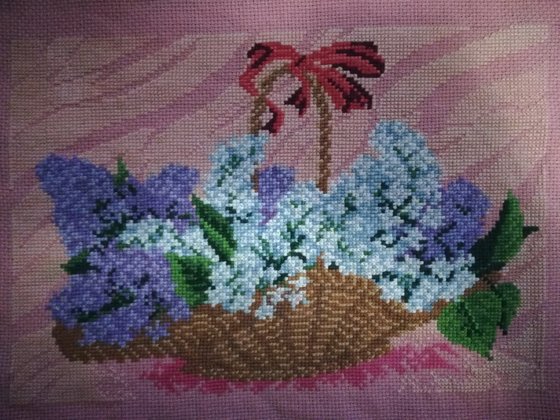 Работа «Сирень»