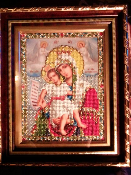 Работа «Икона  "Милующая"»