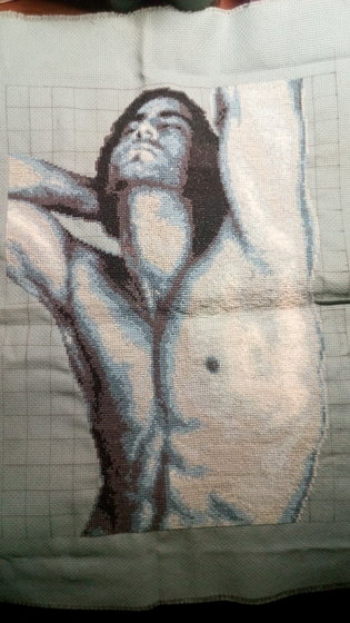 Работа «Набор для вышивания "Он"»