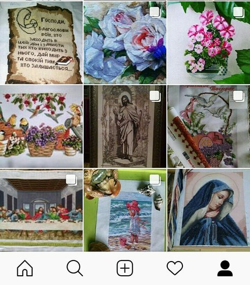 Работа «Колаж №2 Вишиті роботи у 2018 році»