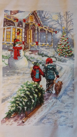 Работа «Новогодняя сказка»