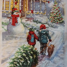 Работа «Новогодняя сказка»