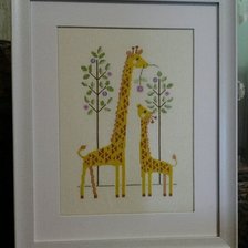 Работа «Жирафы»
