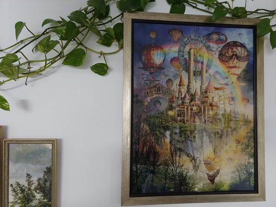 Работа «Воздушный город»