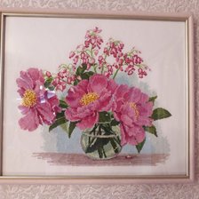 Работа «Пионы»