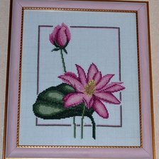 Работа «Дуэт лотосов»